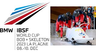 4 men Bob Heat 1 Laplagne worldcup 3 [upl. by Cotter]