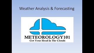 Weather Analysis amp Forecasting Physics Part 1 [upl. by Fari189]