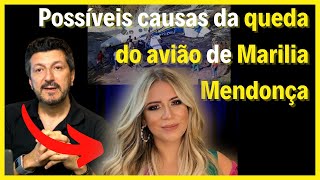 LITO SOUSA COMENTA POSSÃVEIS CAUSAS DA QUEDA DO AVIÃƒO DE MARÃLIA MENDONÃ‡A [upl. by Male]