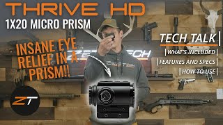 Tech Talk  Zerotech Thrive HD Micro Prism Specs and Features [upl. by Aneert]