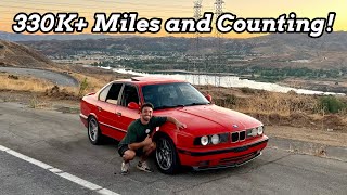 Saving The Highest Mileage BMW E34 M5 in the US From a California Junkyard  Part 1Get It Drivable [upl. by Yahs506]