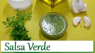 ¿Cómo hacer Salsa Verde Las Recetas del Hortelano [upl. by Felder]