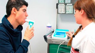 Espirometría basal más Broncodilatador [upl. by Pontias386]