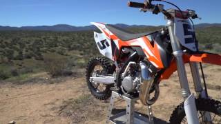 2016 KTM 85 SX  Dirt Rider 85cc MX Shootout [upl. by Farika]