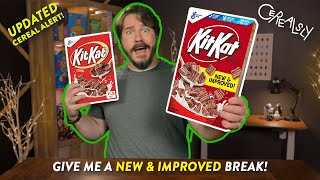 Is NEW and IMPROVED KitKat cereal any better than the original [upl. by Sedgewinn]