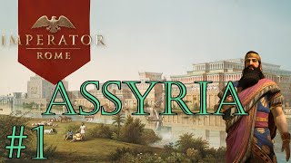 Humble Beginnings  Imperator Rome  Marius Update Assyria [upl. by Savell822]