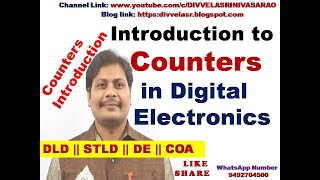 Introduction to Counters  Types of Counters  Classifications of Counters  Up amp Down Counters [upl. by Ashely]