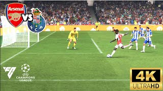 Arsenal v Porto  fc24 fc24  championsleague  4K60  xboxseriesx [upl. by Ainoz366]