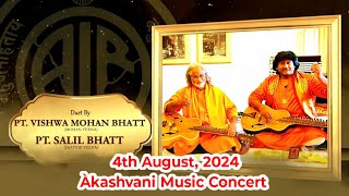 Àkashvani Music Concert Pt Vishwa Mohan Bhatt  Mohan VeenaBroadcasting HouseSansad Marg  Delhi [upl. by Trygve]