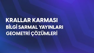 Krallar Karması TYT Denemeleri l Bilgi Sarmal Yayınları Geometri Çözümleri [upl. by Llenrod]