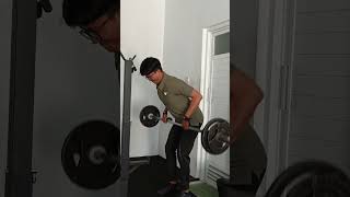 Barbell Rows backday gymmotivation gym bulking [upl. by Ennayhc717]