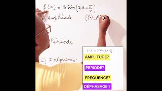 Les éléments caractéristiques dune fonction sinusoïdale amplitude période fréquence [upl. by Unity705]