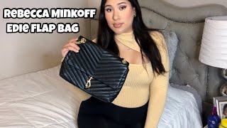 Rebecca Minkoff Edie Flap Bag Review 2020 [upl. by Yarg736]