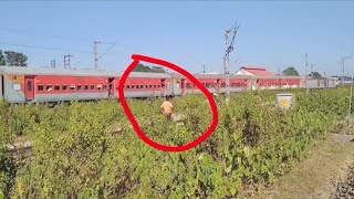 beautiful views Lalgarh to Dibrugarh WDP4D Avadh Assam express [upl. by Nicky]