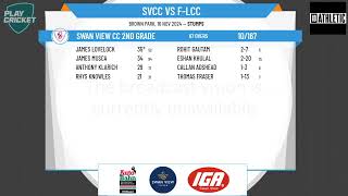 Swan View CC 2nd Grade v Ferndale Lynwood CC 2nd Grade [upl. by Latnahs]