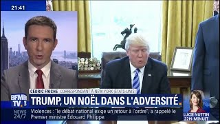 À cause dun quotshutdownquot Donald Trump contraint de passer Noël à la Maison Blanche [upl. by Botnick418]