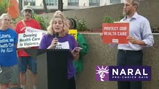 Hannah Servedio speaking at Save Our Health Care event [upl. by Beckett]