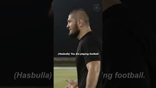 Khabib Nurmagomedov meeting the GOAT Hasbulla I shorts [upl. by Anna-Maria]