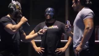 Conferencia de Prensa Cara Lucha Volador Jr vs Flamita [upl. by Nodnek298]