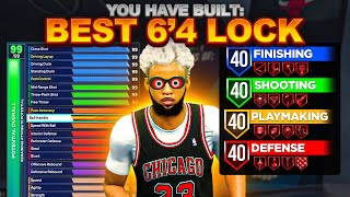 THE BEST LOCKDOWN BUILD IN NBA 2K25 THIS SECRET 6’4 META LOCK IS GAME BREAKING BEST BUILD NBA 2K25 [upl. by Drud]