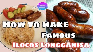 How to make Ilocos Longganisa Garlic Blackpepper with recipe [upl. by Lladnik]