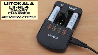 LiitoKala Lii  NL4 Smart Charger ReviewTest [upl. by Holland]