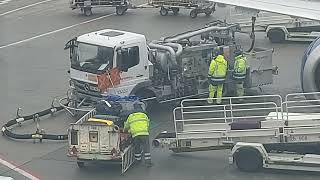 Frankfurt airport  Delay and DeIcing  Dec 4th 2023 [upl. by Malcolm]