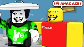 AKU MAIN STRICT DAD ROBLOX TAPI BAPAKNYA YG TAKUT SAMA AKU [upl. by Ydarg]