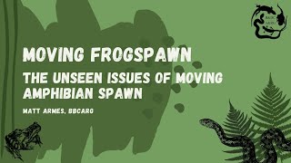 Moving Frogspawn The unseen issues [upl. by Ainig]