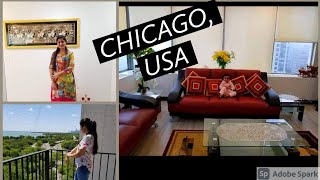 My Home Tour Chicago USA ll My Beautiful Abode ll quotDilkashi ke jo rang hai [upl. by Surovy]