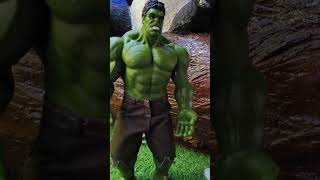 Hulk action figure review marvel hulkbuster views shortsfeed virelshorts anime collectible [upl. by Rurik]