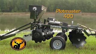 Hunter 400 Best ATV or UTV AllInOne Food Plot Planting Implement [upl. by Helms]