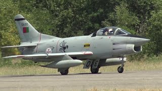 Stunning RC Action Giant Fiat G91 RC Scale Turbine Model Jet Portugal Air Force [upl. by Nolaf215]