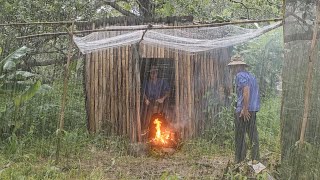 Does A Metal Roofed Shelter Protect From The Rain [upl. by Howard]