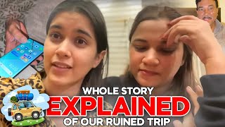 Gifted pappa a new phone 📱 whole story of our ruined trip😭 [upl. by Moise754]