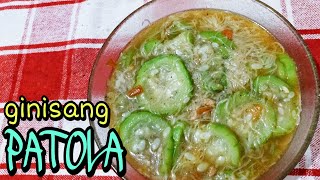 ginisang PATOLAusing miswa at hibe  healthy patola recipe v49 [upl. by Tiff]