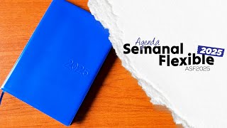 Agenda Semanal Flexible 2025  ASF2025 [upl. by Bhatt]