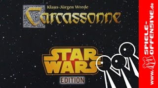 Unboxing  Carcassonne  Star Wars Edition [upl. by Nosiaj725]