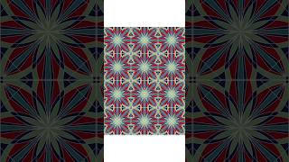 GeometricPatterns GrometryArt GeometricDesign PatternArt shorts tessellation floralpattern [upl. by Walker]