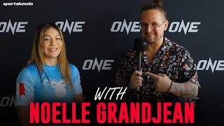 Noelle Grandjean ready to take unexpected opportunity for ONE Championship title shot [upl. by Morentz]