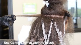 WATCH ME BALAYAGE HIGHLY TEXTURED HAIR [upl. by Dnomyaw]