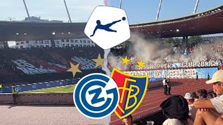 GCZ vs FC Basel  Stadionvlog  BARRY MIT DOPPELPACK IM LETZIGRUND😮🤯 MUTTENZERKURVE MIT CHOREO🤩👏 [upl. by Tomaso185]