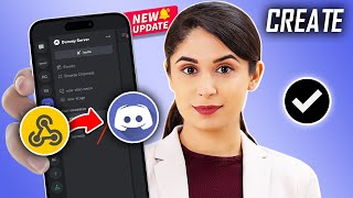 How To Create Webhooks On Discord mobile  Full Guide [upl. by Kelcie]