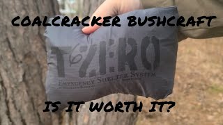 The Coalcracker Bushcraft T6Zero tarp initial impression and very slight modification [upl. by Romo]