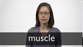 How to pronounce MUSCLE in British English [upl. by Larue]