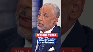 Analysis of civility seen at VP debate shorts [upl. by Yelreveb]