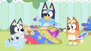 Spiele für Draußen ✨ 🌼  Spaß im Freien mit Bluey und Bingo  Bluey  Deutsch Offizieller Kanal [upl. by Geerts]