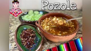 Pozole Rojo  Cocinando con La Huastequita [upl. by Keily77]