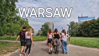 WARSAW  POLAND WALKING TOUR 4K  SEPTEMBER 2  2024  GoPro HERO 11 BLACK FOOTAGE [upl. by Carolina16]