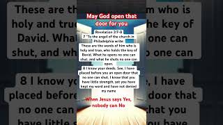 My God open that door for you and your family shorts blessed god prayer family jesus [upl. by Ailaham]